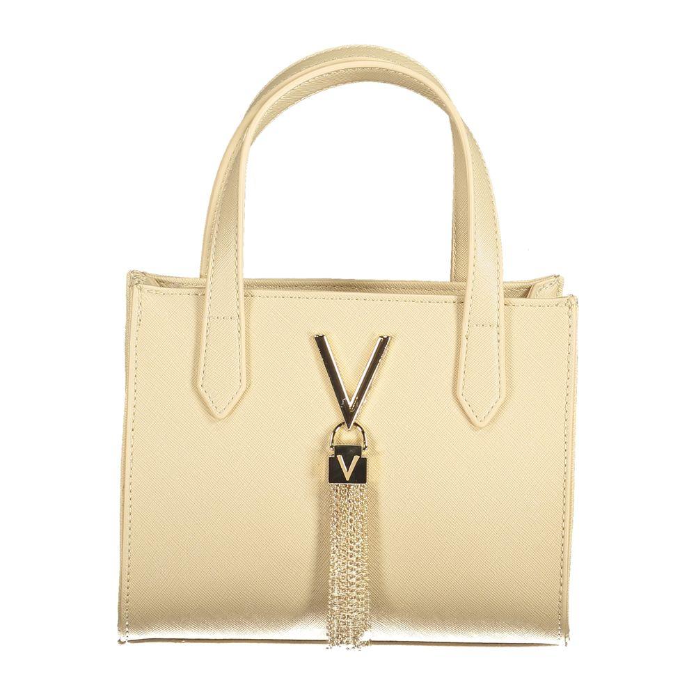 Mario Valentino Beige Polyurethane Women Handbag - Zeiniez