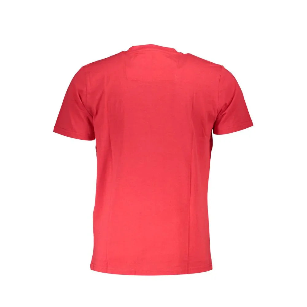 Cavalli Class Rosso Cotton Men's T-Shirt - Zeiniez