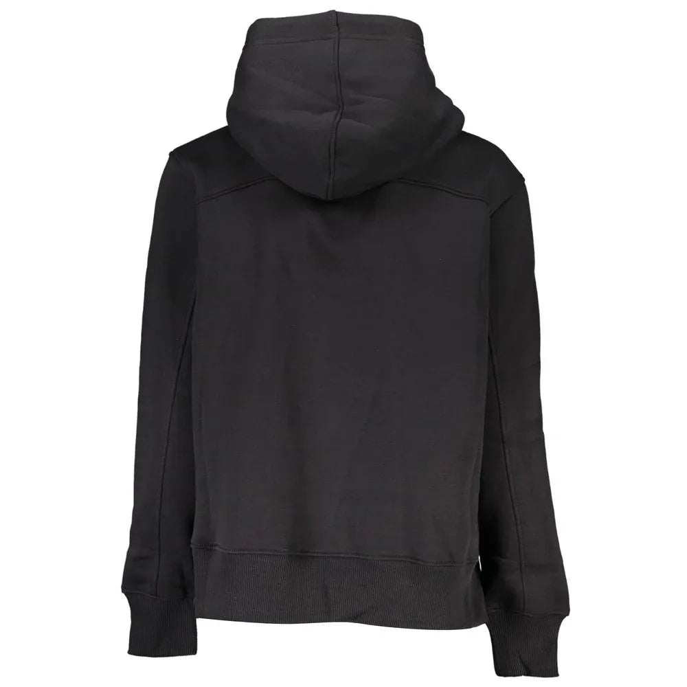 Calvin Klein Black Cotton Women Sweatshirt - Zeiniez