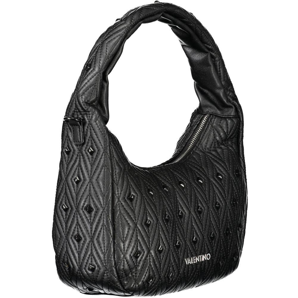 Mario Valentino Nero Polyurethane Women Shoulder Bag - Zeiniez