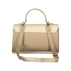 Mario Valentino Beige Polyurethane Women Handbag - Zeiniez