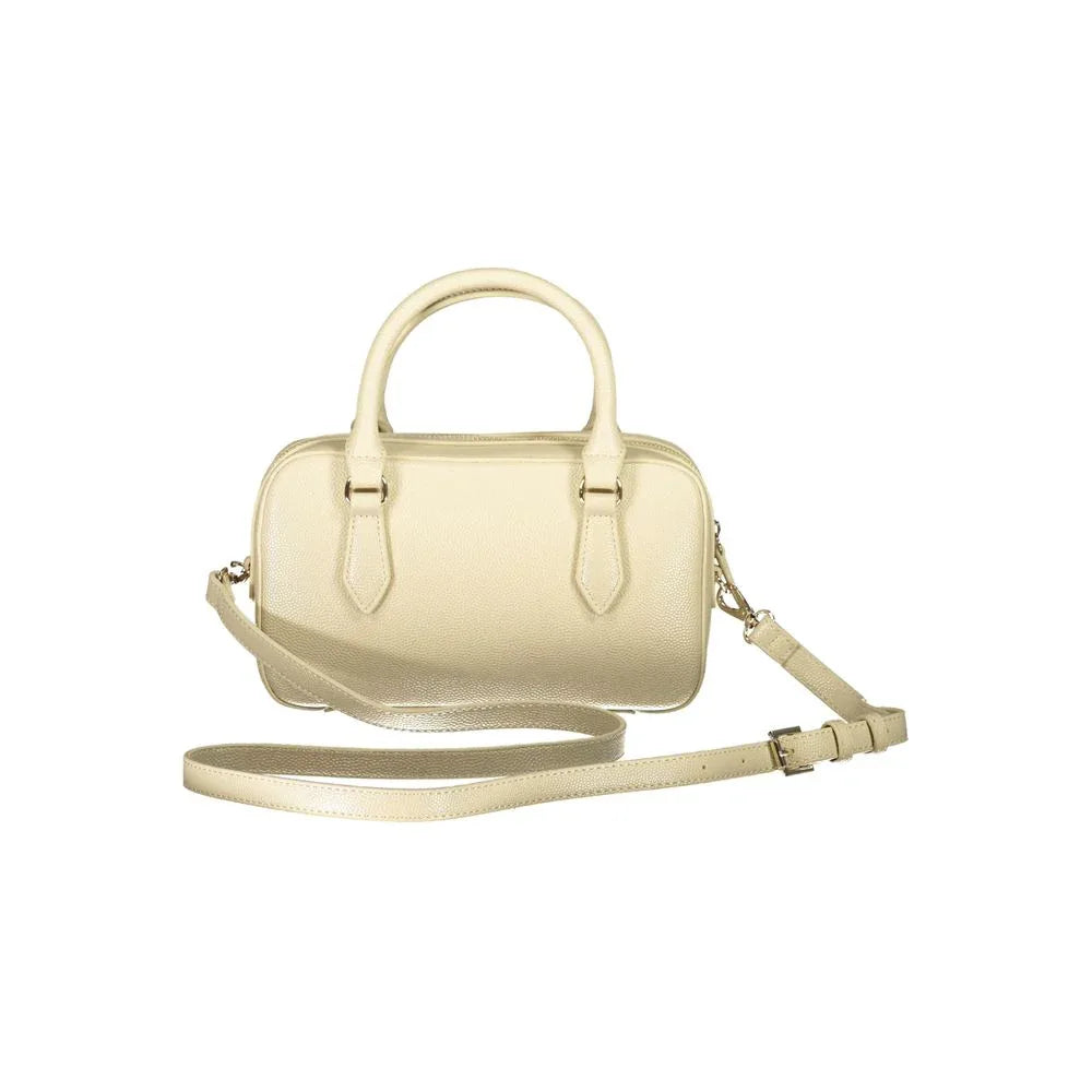 Mario Valentino Beige Polyurethane Women Handbag - Zeiniez