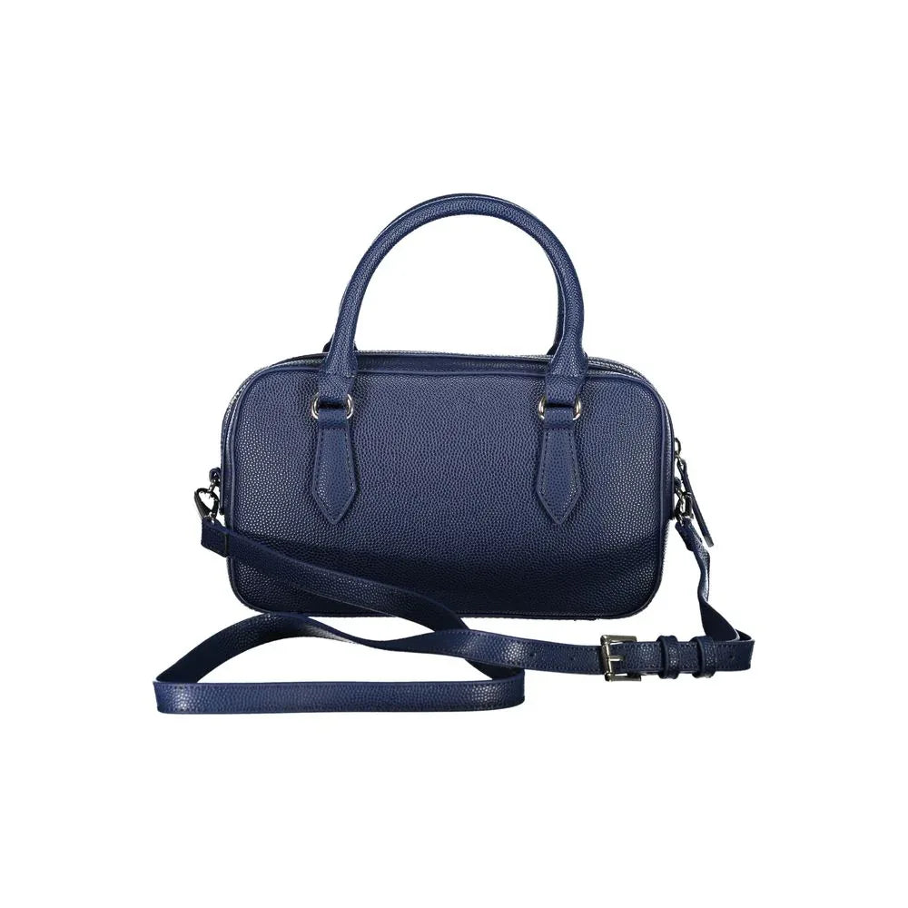 Mario Valentino Blue Polyurethane Women Handbag - Zeiniez