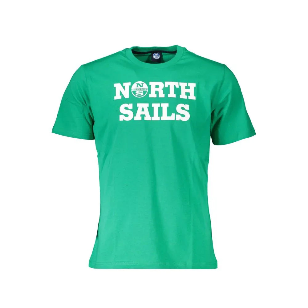 North Sails Verde Cotton Men T-Shirt - Zeiniez