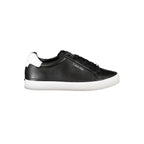 Calvin Klein Black Leather Women Sneaker - Zeiniez