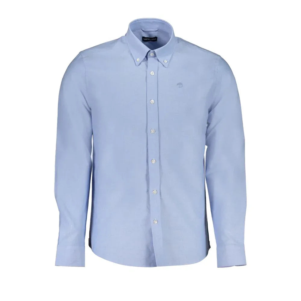 North Sails Azzurro Cotton Mens Shirt - Zeiniez