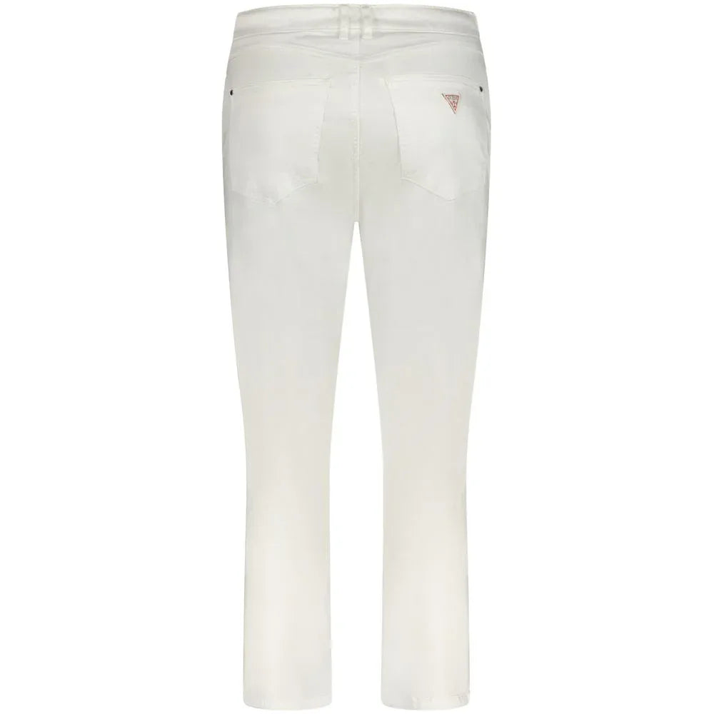 Guess Jeans Bianco Lyocell Women's Skinny Jean - Zeiniez