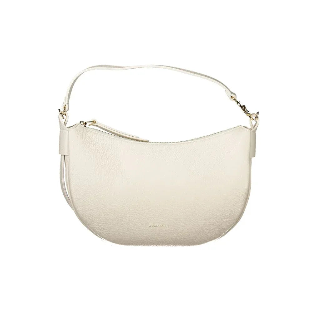 Coccinelle Bianco Leather Women Handbag - Zeiniez