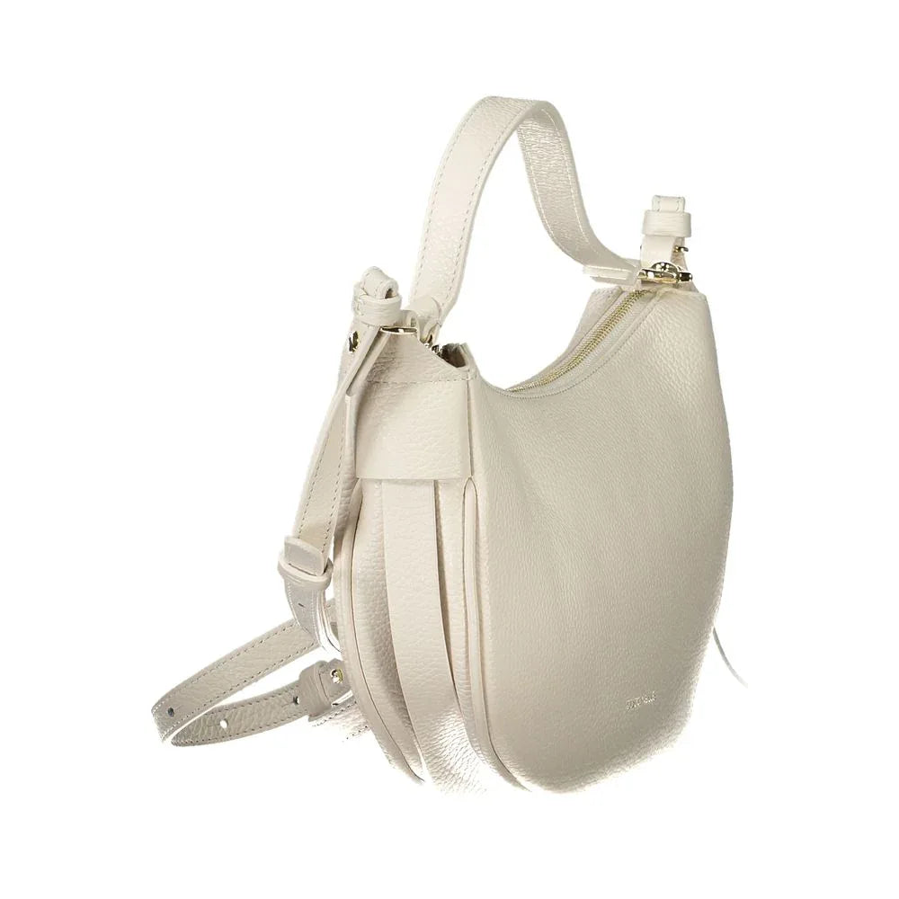 Coccinelle Bianco Leather Women Handbag - Zeiniez
