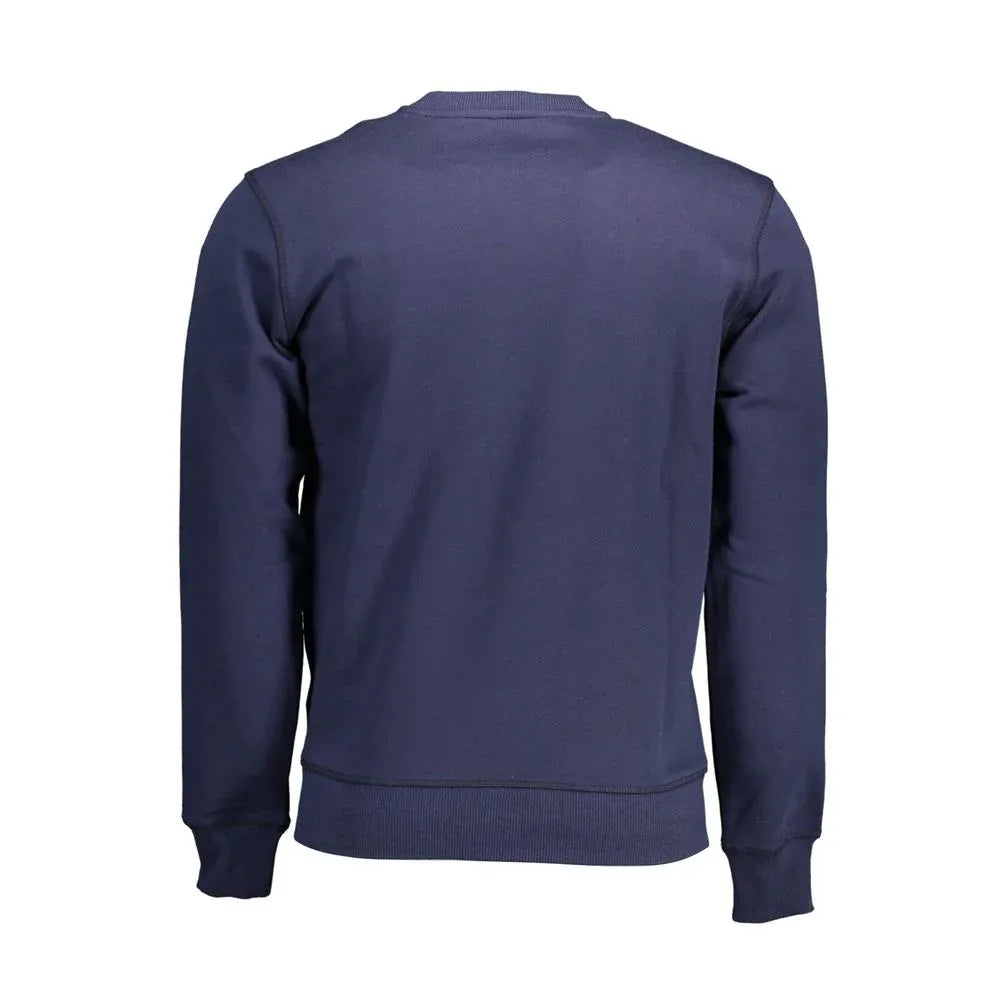 North Sails Blue Cotton Men's Sweatshirt - Zeiniez