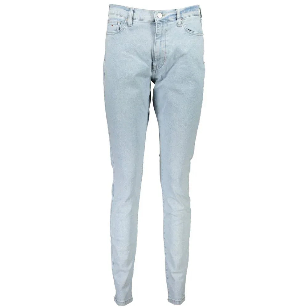 Tommy Hilfiger Azzurro Cotton Women Jeans - Zeiniez