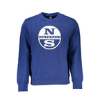 North Sails Blue Cotton Men's Sweatshirt - Zeiniez