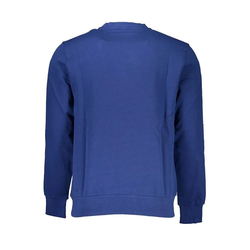 North Sails Blue Cotton Men's Sweatshirt - Zeiniez