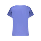 North Sails Blue Cotton Women T-Shirt - Zeiniez