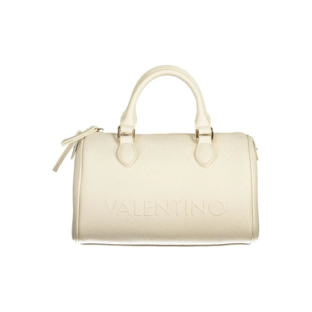 Mario Valentino Beige Polyurethane Women Handbag - Zeiniez