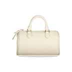 Mario Valentino Beige Polyurethane Women Handbag - Zeiniez