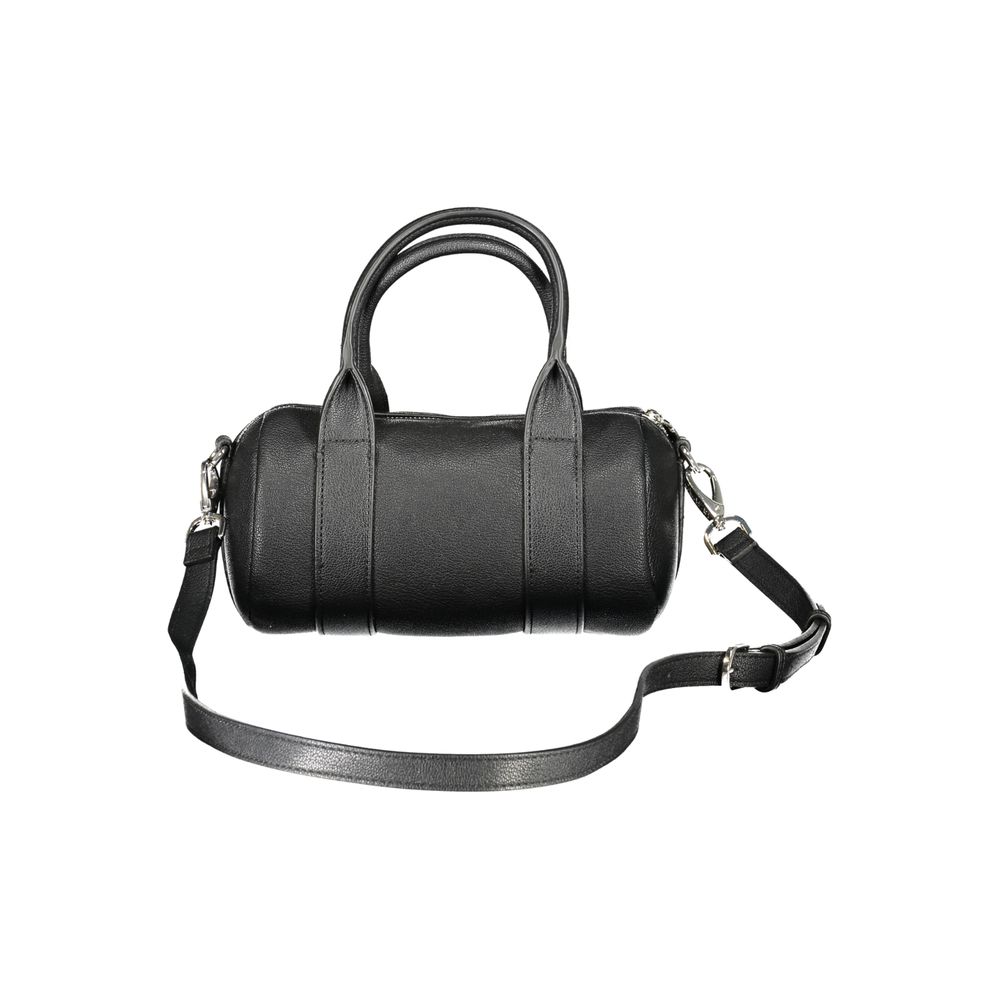 Mario Valentino Black Polyurethane Women Handbag - Zeiniez