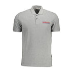 Napapijri Grigio Cotton Men's Polo - Zeiniez