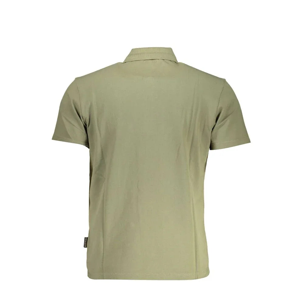 Napapijri Verde Cotton Men Polo - Zeiniez