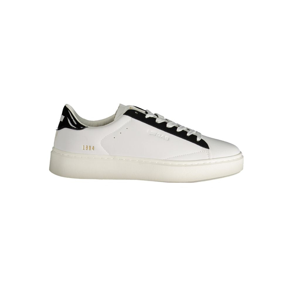Gas Bianco Polyurethane Women Sneaker - Zeiniez