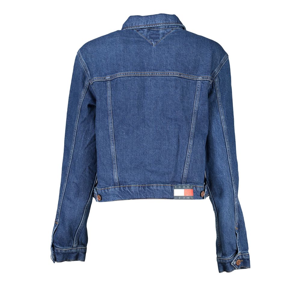 Tommy Hilfiger Blu Cotton Women Jacket