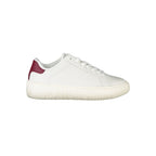 Tommy Hilfiger White Leather Women Sneaker - Zeiniez