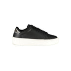 Tommy Hilfiger Black Leather Women Sneaker - Zeiniez