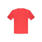 North Sails Red Cotton Men T-Shirt - Zeiniez