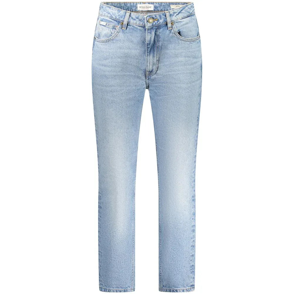 Guess Jeans Azzurro Cotton Women Jeans - Zeiniez