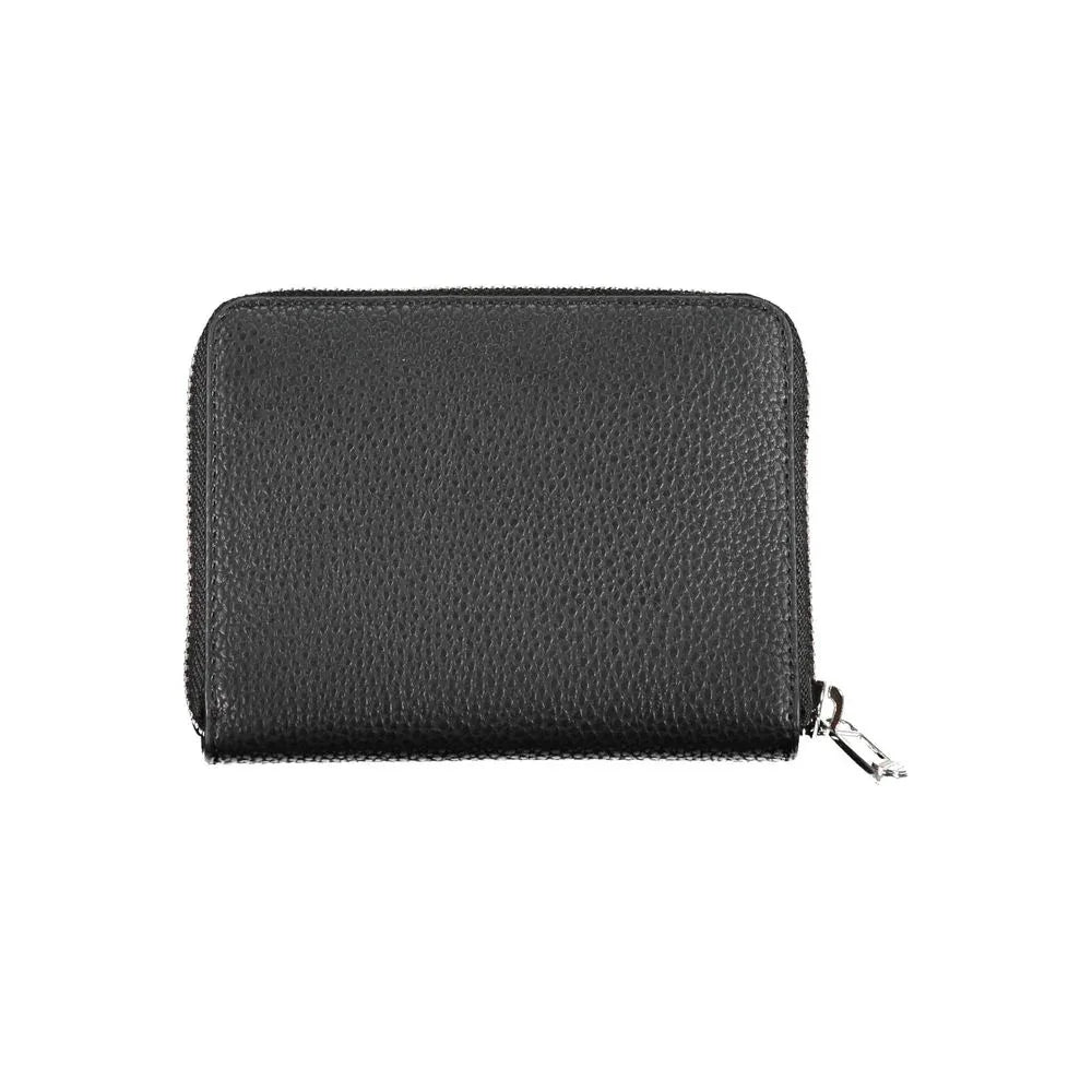 Tommy Hilfiger Black Polyurethane Women Wallet - Zeiniez