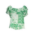 Desigual Verde Cotton Women T-Shirt - Zeiniez