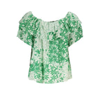 Desigual Verde Cotton Women T-Shirt - Zeiniez