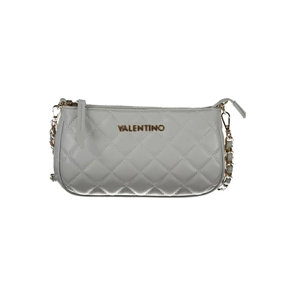 Mario Valentino Gray Polyethylene Women Handbag - Zeiniez