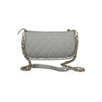 Mario Valentino Gray Polyethylene Women Handbag - Zeiniez