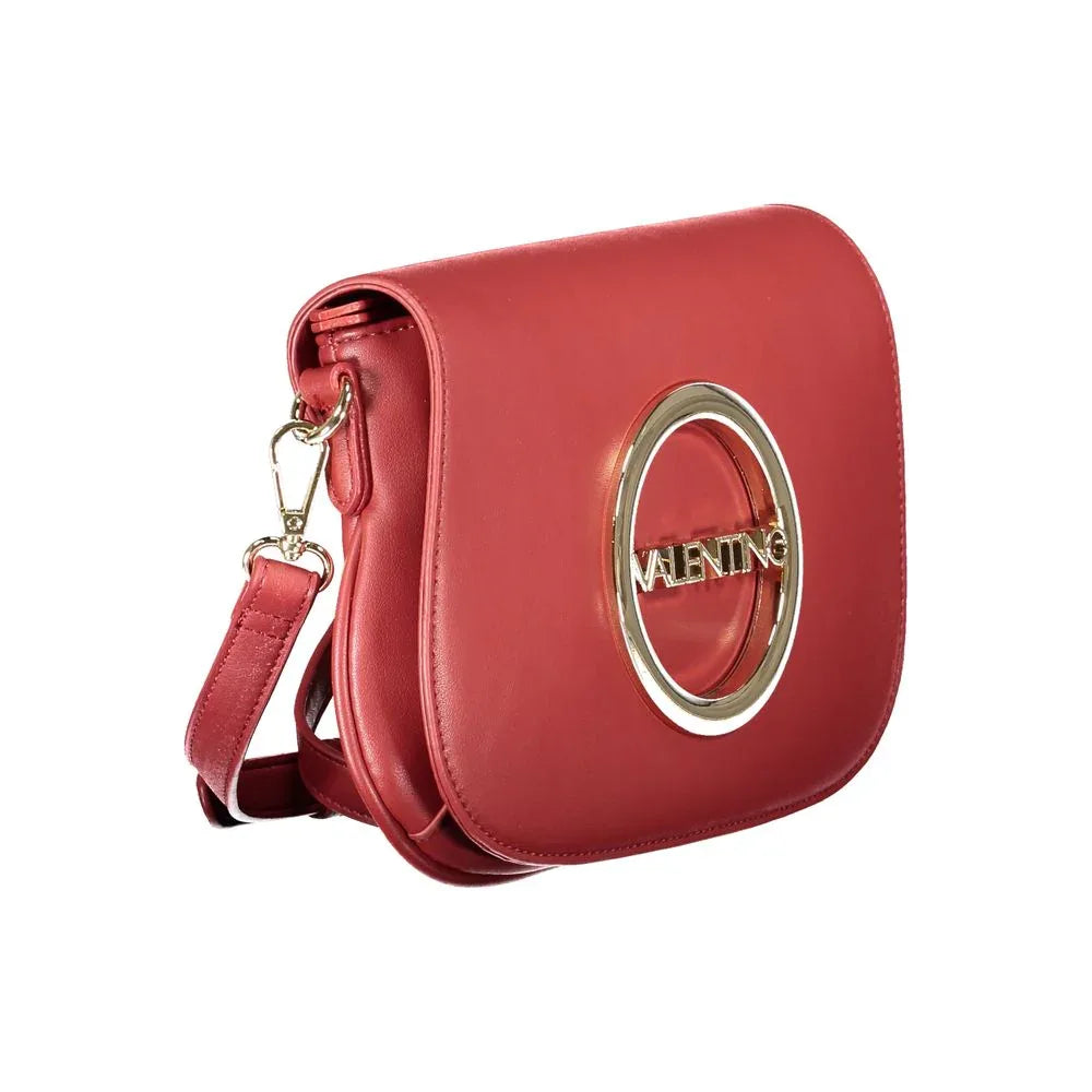 Mario Valentino Rosso Polyurethane Women Handbag - Zeiniez