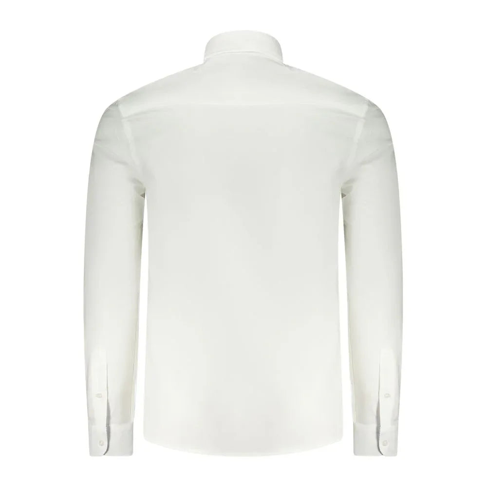 North Sails White Cotton Men's Shirt - Zeiniez