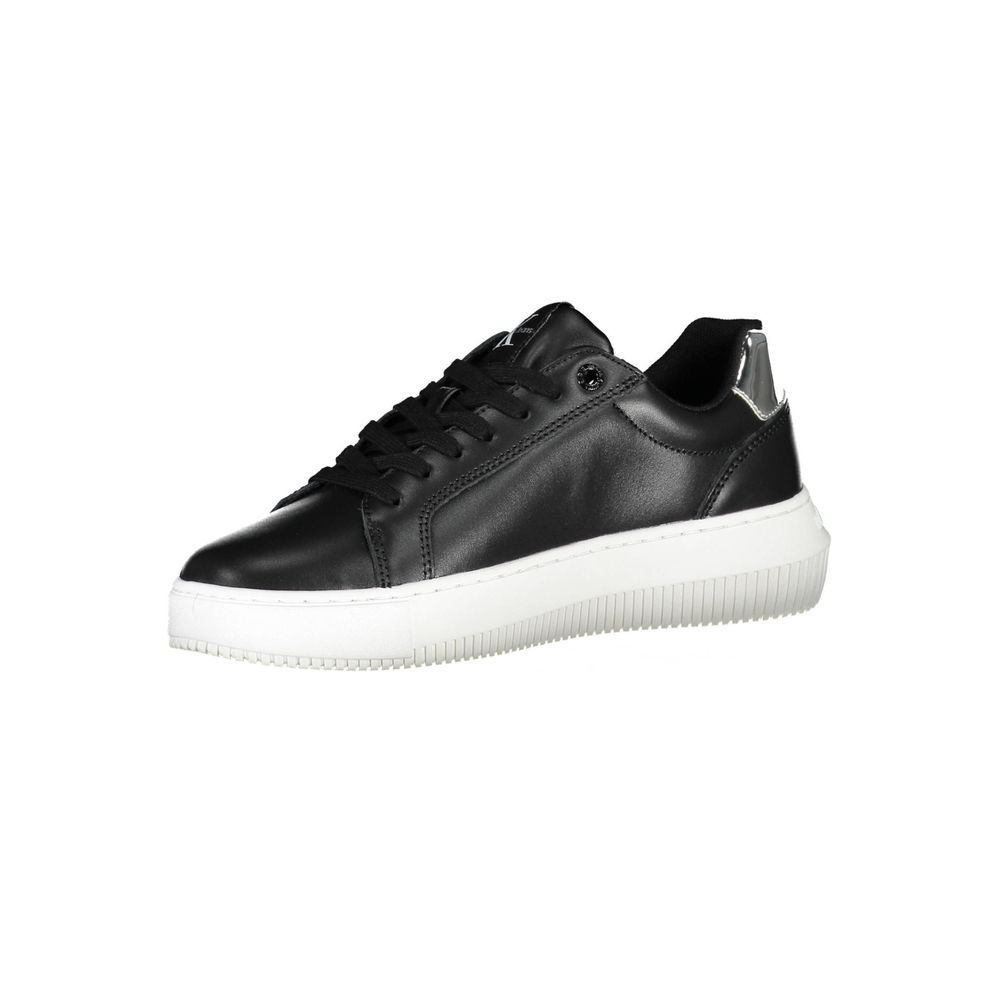 Calvin Klein Nero Leather Women Sneaker - Zeiniez