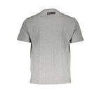 Plein Sport Gray Cotton Men T-Shirt - Zeiniez