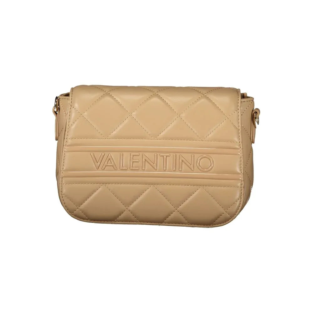 Mario Valentino Beige Polyurethane Women Handbag - Zeiniez