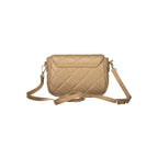 Mario Valentino Beige Polyurethane Women Handbag - Zeiniez
