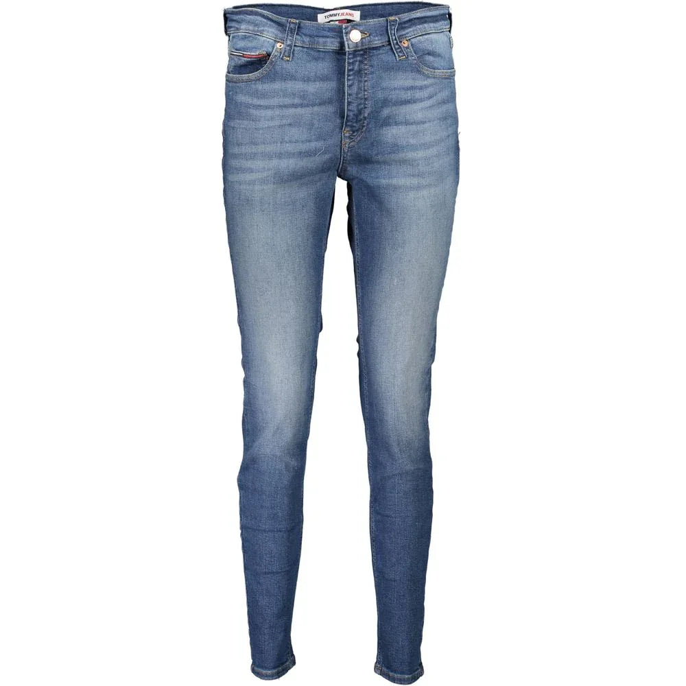 Tommy Hilfiger Blu Cotton Women's Skinny Jean - Zeiniez