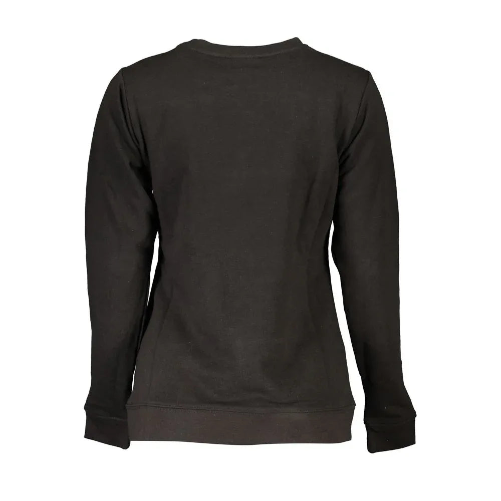 Cavalli Class Black Cotton Women Sweatshirt - Zeiniez