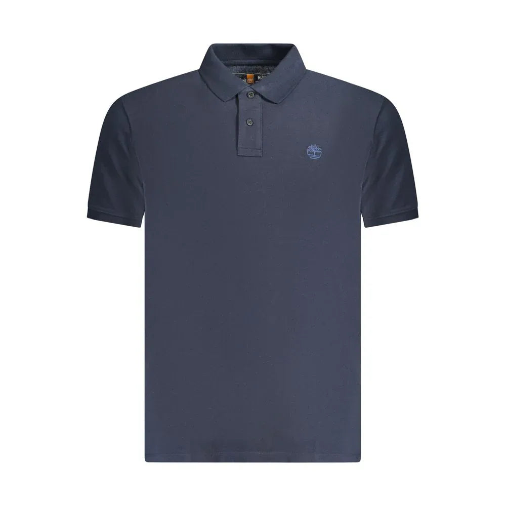 Timberland Blu Cotton Men Polo - Zeiniez