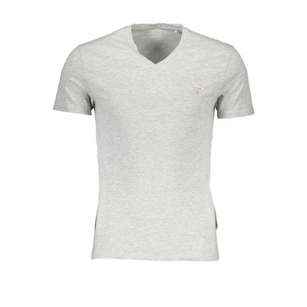 Guess Jeans Grigio Cotton Men T-Shirt - Zeiniez