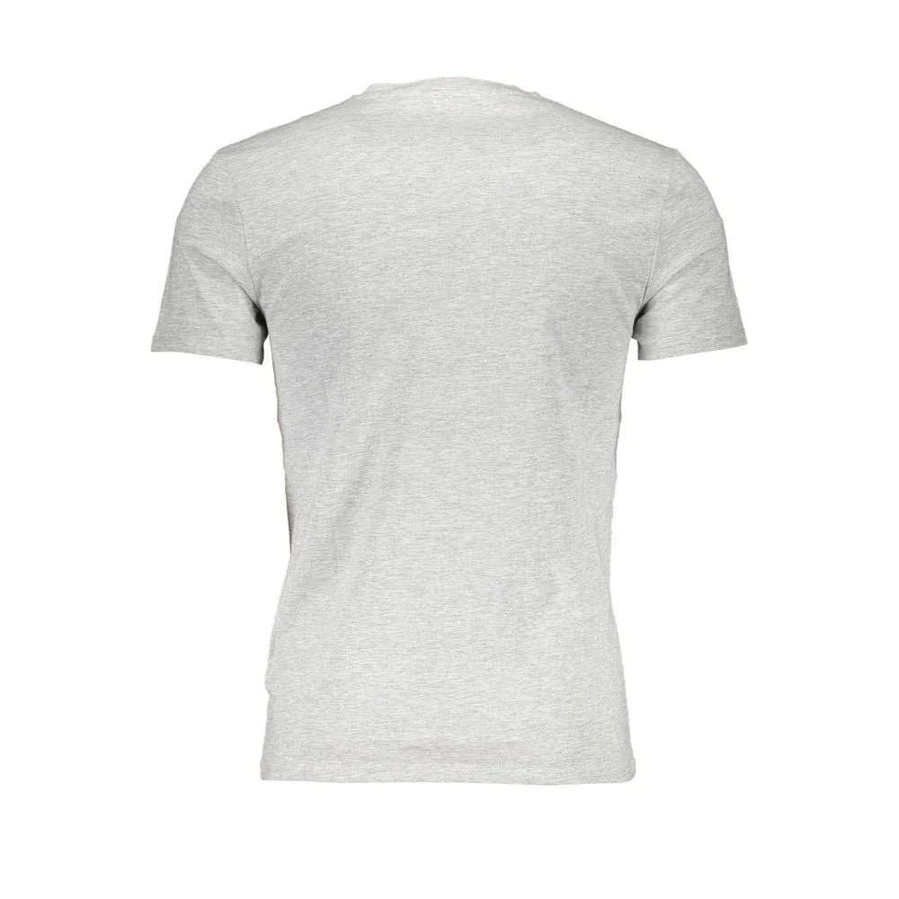 Guess Jeans Grigio Cotton Men T-Shirt - Zeiniez