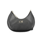 Calvin Klein Black Polyester Women Shoulder Bag