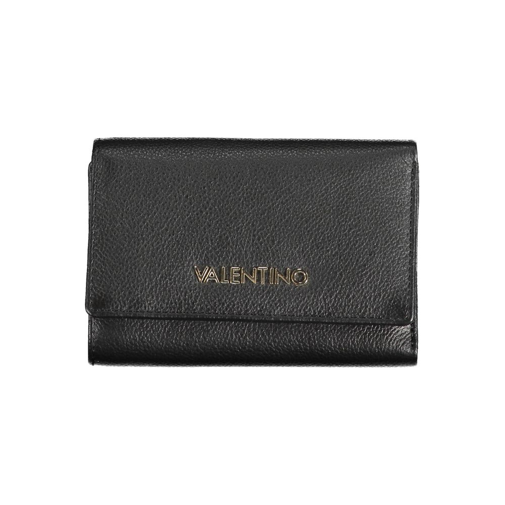 Mario Valentino Black Polyurethane Women Wallet - Zeiniez