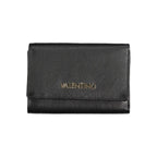 Mario Valentino Black Polyurethane Women Wallet - Zeiniez