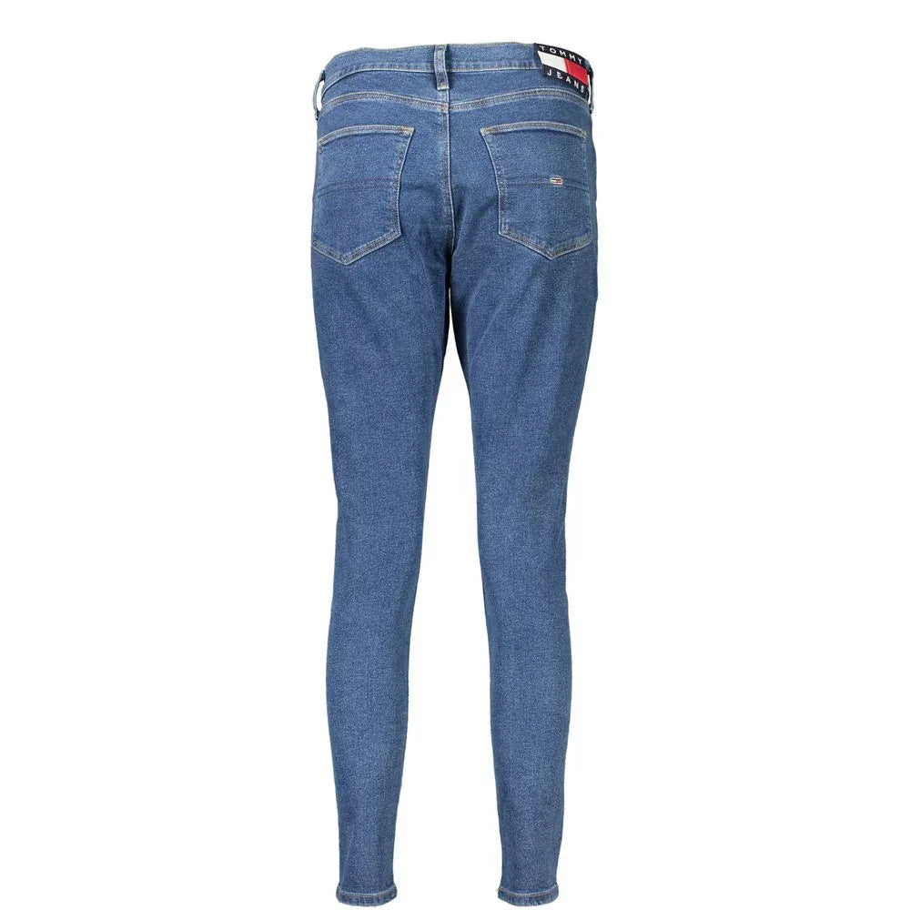 Tommy Hilfiger Blue Cotton Women's Skinny Jean - Zeiniez