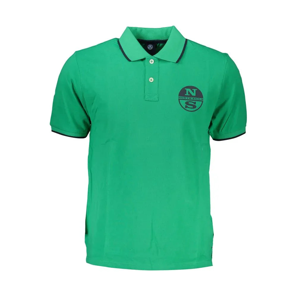 North Sails Verde Cotton Men Polo Shirt - Zeiniez